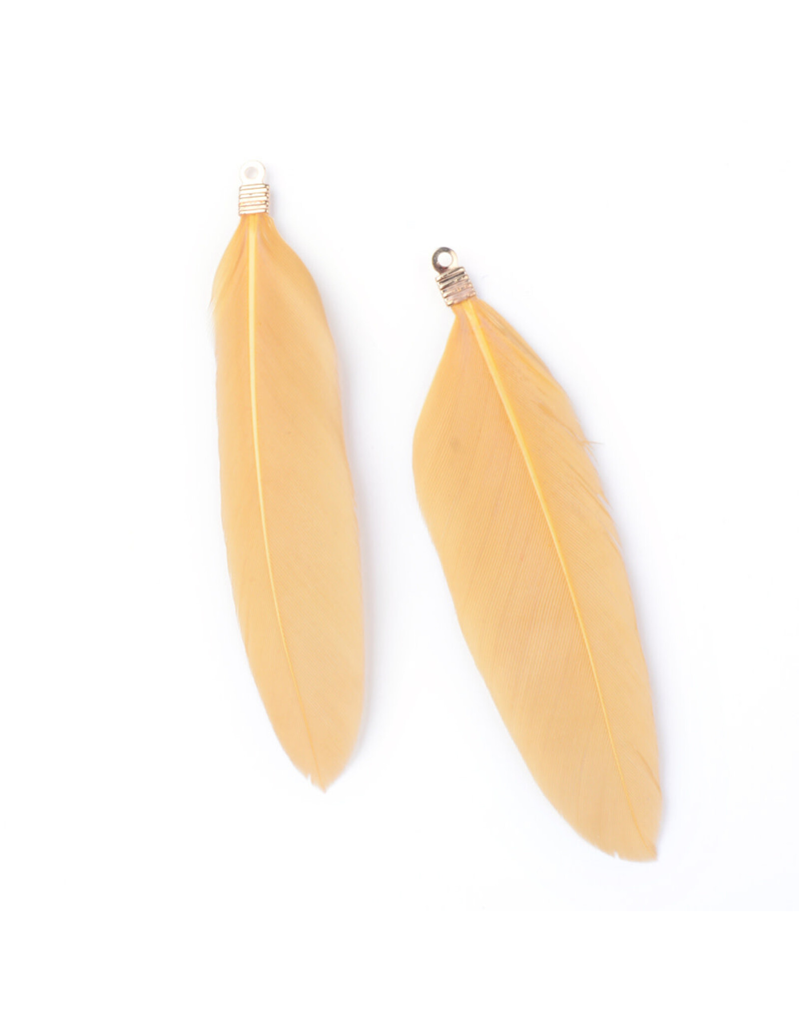 Feather Beige  72x15mm  x5pair