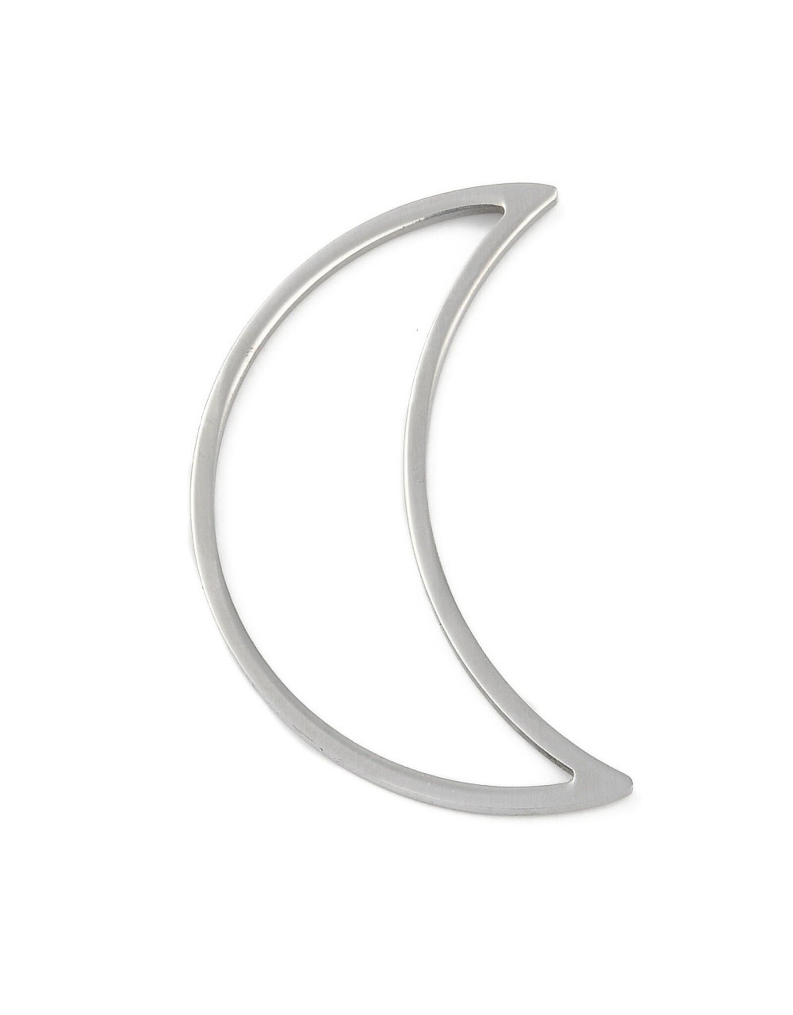 Moon Link  38x23mm  Stainless Steel