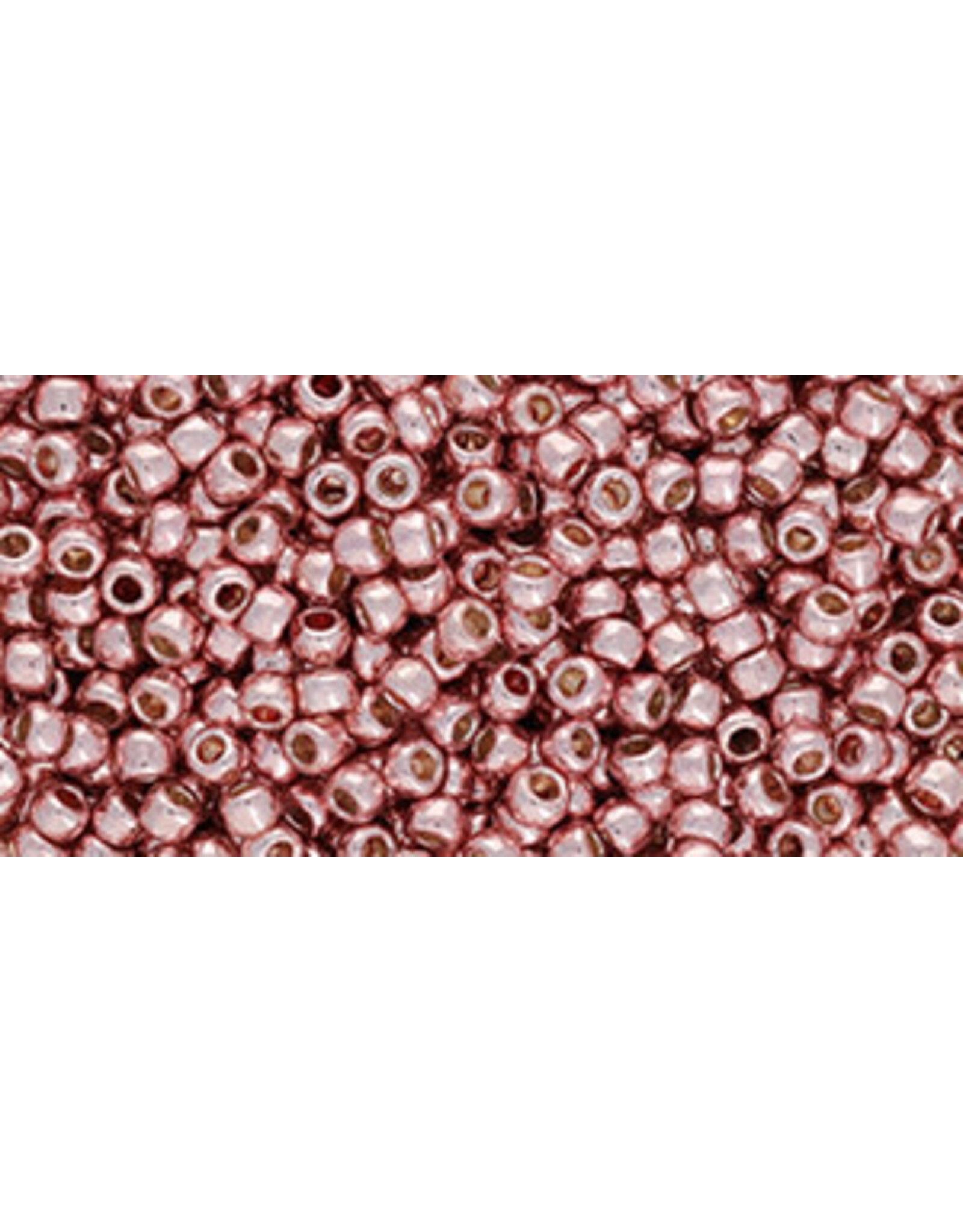 Toho pf571B 11 Toho Round 40g Pink Rose  Metallic