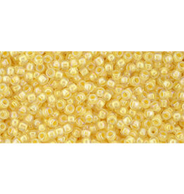 Toho 1846 11 Toho Round 6g Clear AB Pale Orange c/l