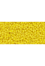 Toho 128b 11  Round 6g Opaque  Gold Yellow Lustre