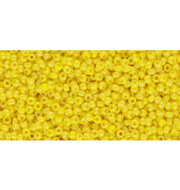 Toho 128b 11  Round 6g Opaque  Gold Yellow Lustre