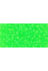 Toho 805fm 11  Round 6g Clear Neon Green c/l Matte
