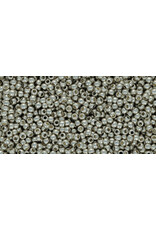 Toho 572 11 Round 6g Galvanized Bright Silver