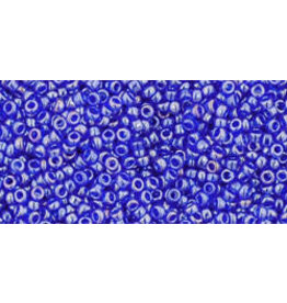 Toho 116 15  Seed   20g  Transparent Cobalt Blue Lustre