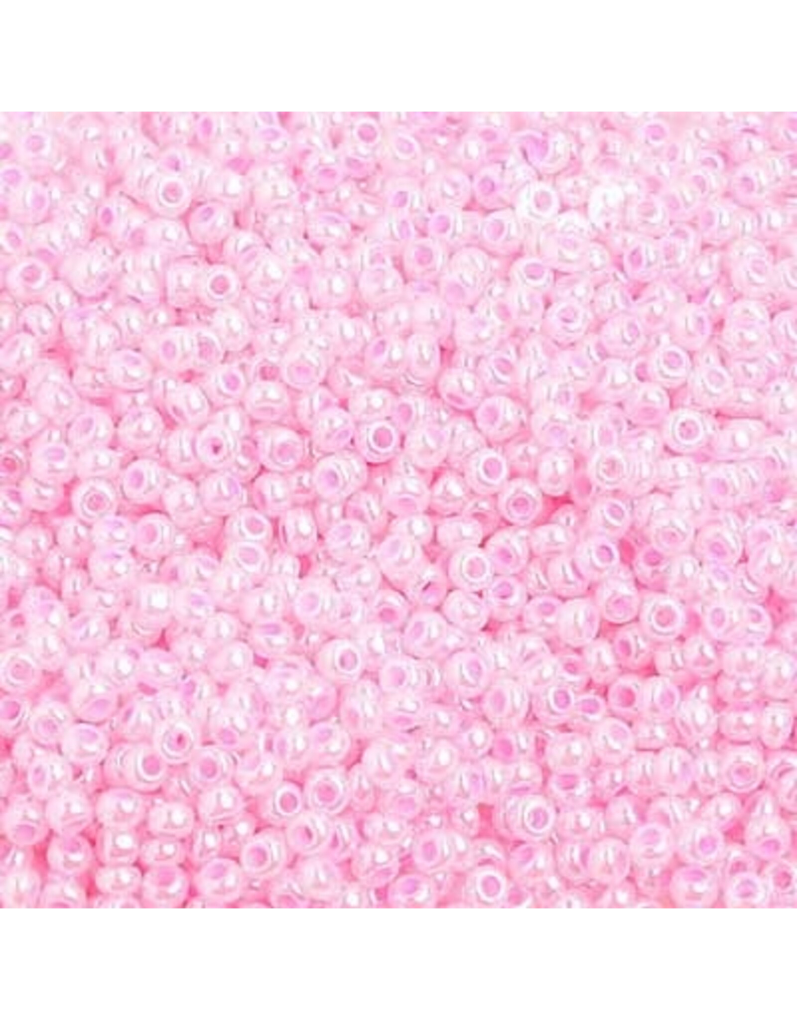 Czech 1429  10  Seed 10g Pink Rose Pearl Dyed