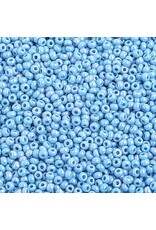 Czech 2313B 10  Seed 125g  Opaque Light Blue AB
