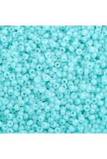 Czech 40006 10  Seed 125g Light Turquoise Blue  Alabaster