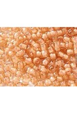 Toho 391 8  Round 40g  Peach Lustre White c/l