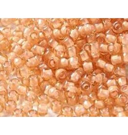 Toho 391 8  Round 40g  Peach Lustre White c/l