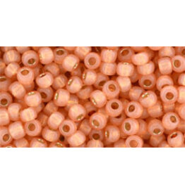 Toho pf2112  8  Round   40g  Milky Orange Grapefruit  s/l