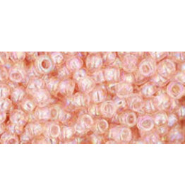 Toho 169  8  Round 40g  Transparent  Rosaline Pink AB
