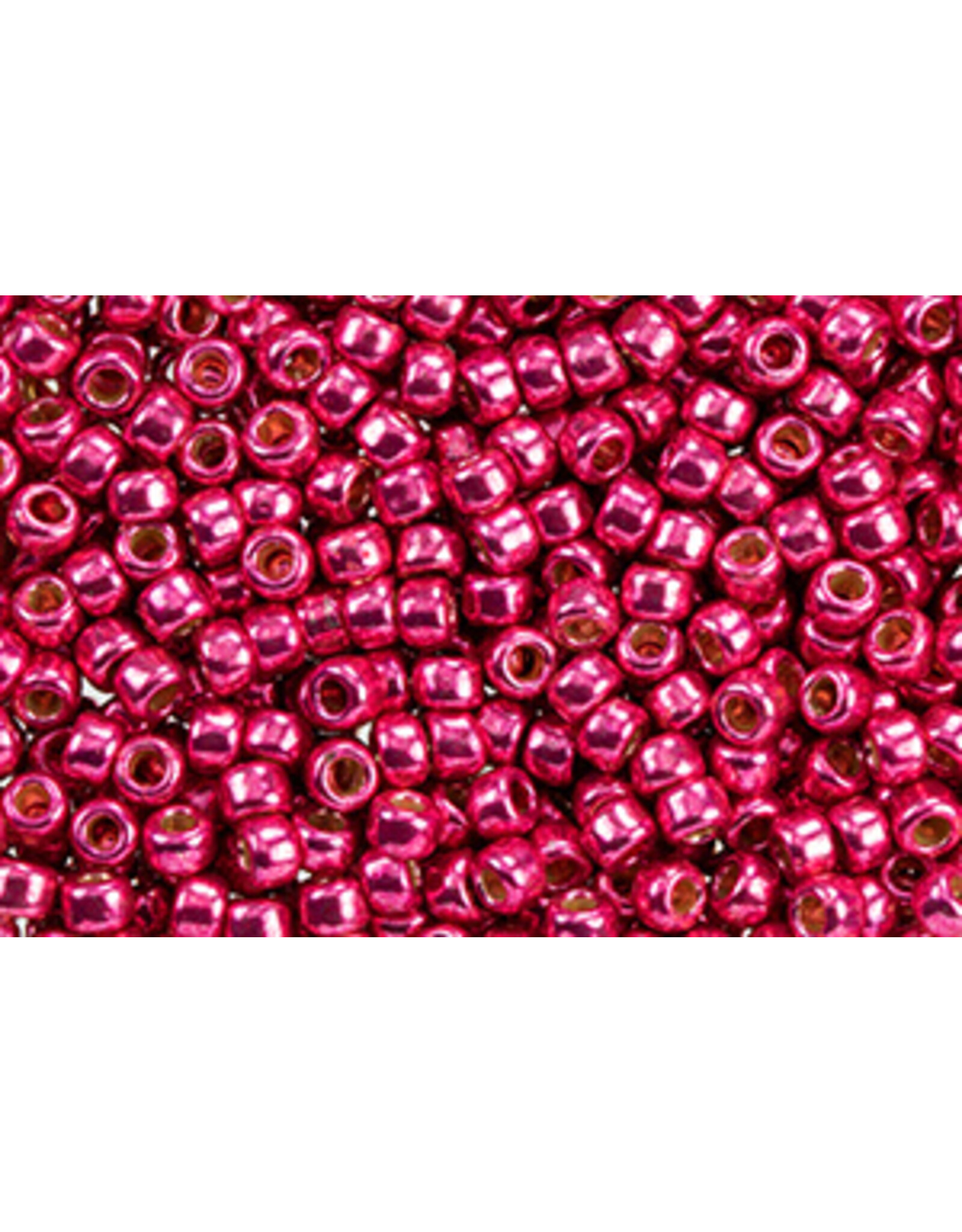 Toho pf563  8  Round 40g   Pink Orchid Metallic Perma Finish