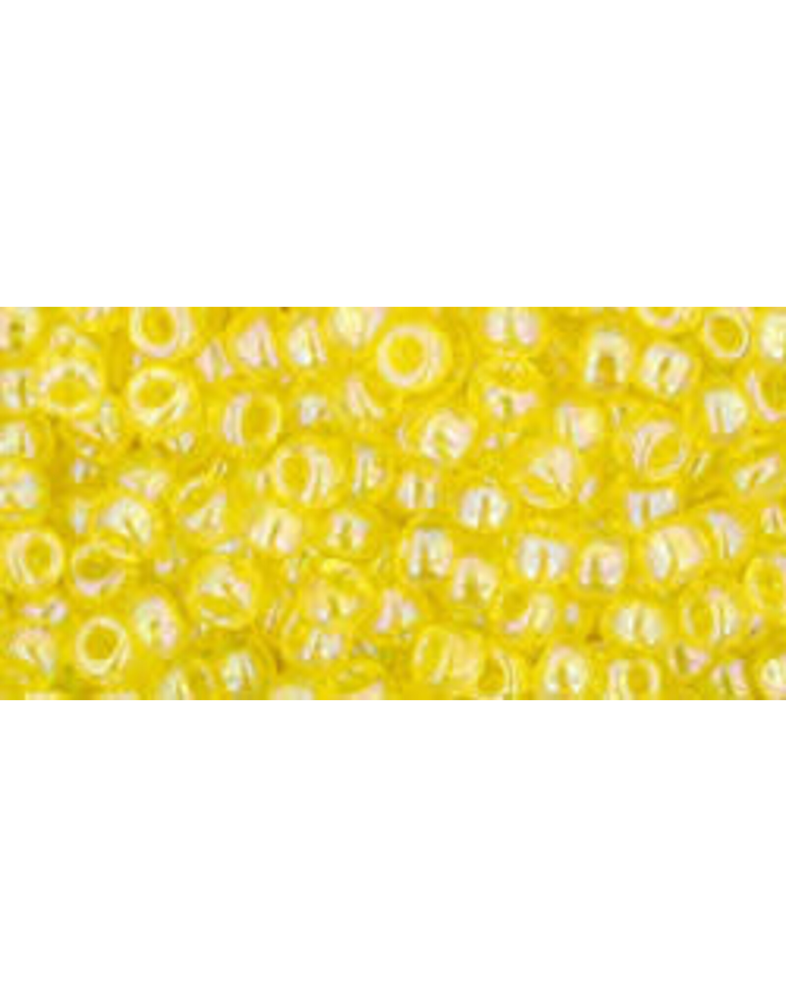 Toho 175 8  Round   40g  Transparent Yellow AB