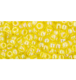 Toho 175 8  Round   40g  Transparent Yellow AB