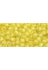 Toho 175b 8  Round   40g  Transparent Yellow AB Matte