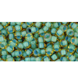 Toho 952 8  Round   40g Topaz  Brown Sea Foam Green c/l
