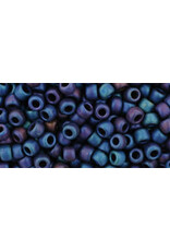 Toho 82f 8  Round   40g  Opaque Navy Blue AB Matte