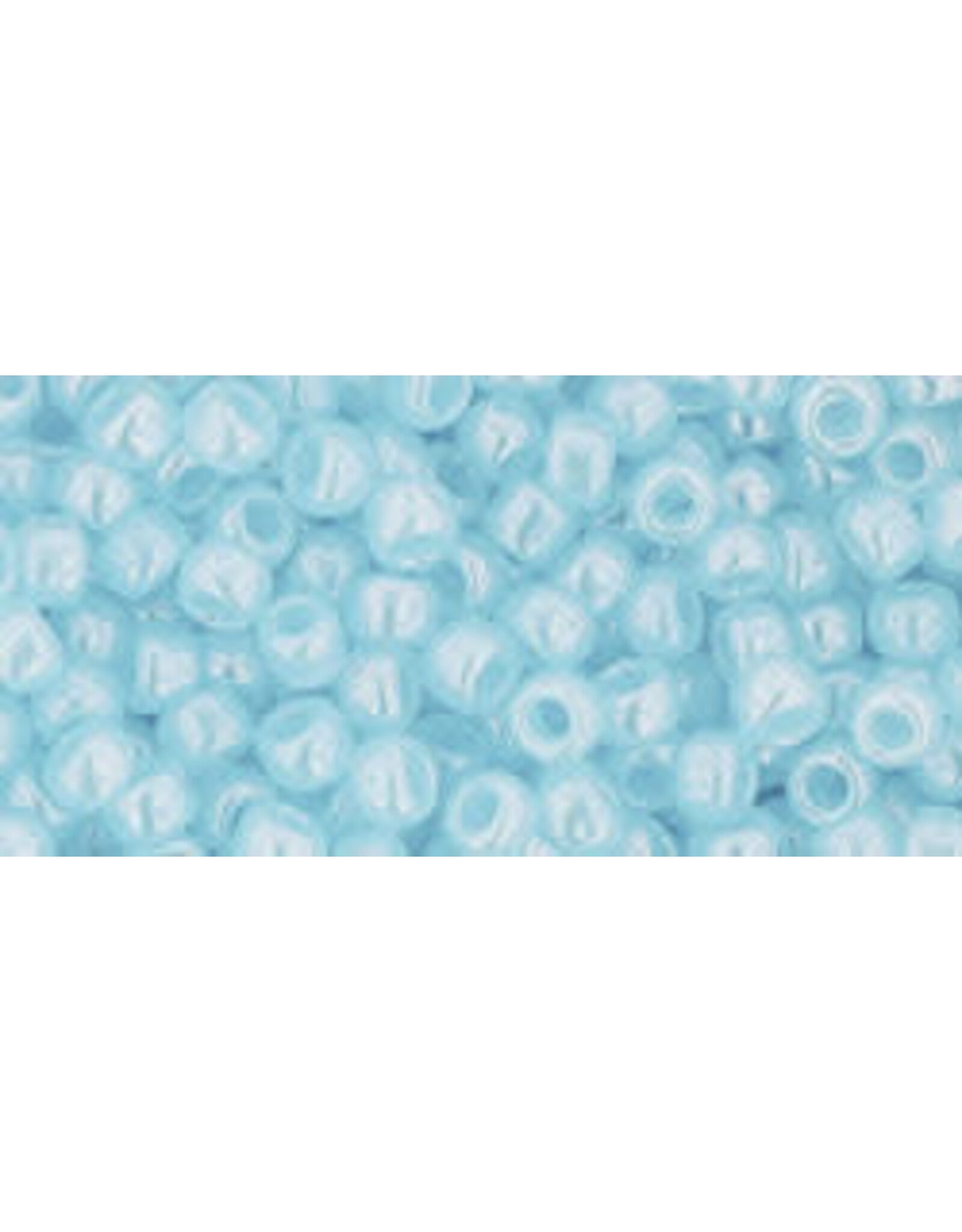 Toho 143 8  Round   40g  Ceylon Aqua Blue
