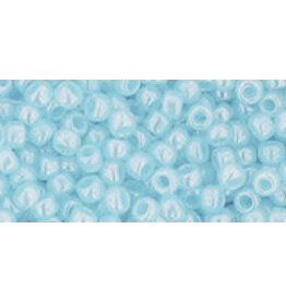 Toho 143 8  Round   40g  Ceylon Aqua Blue