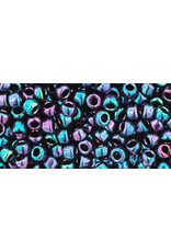 Toho 505  8  Round   40g   Opaque  Blue Purple  AB Metallic