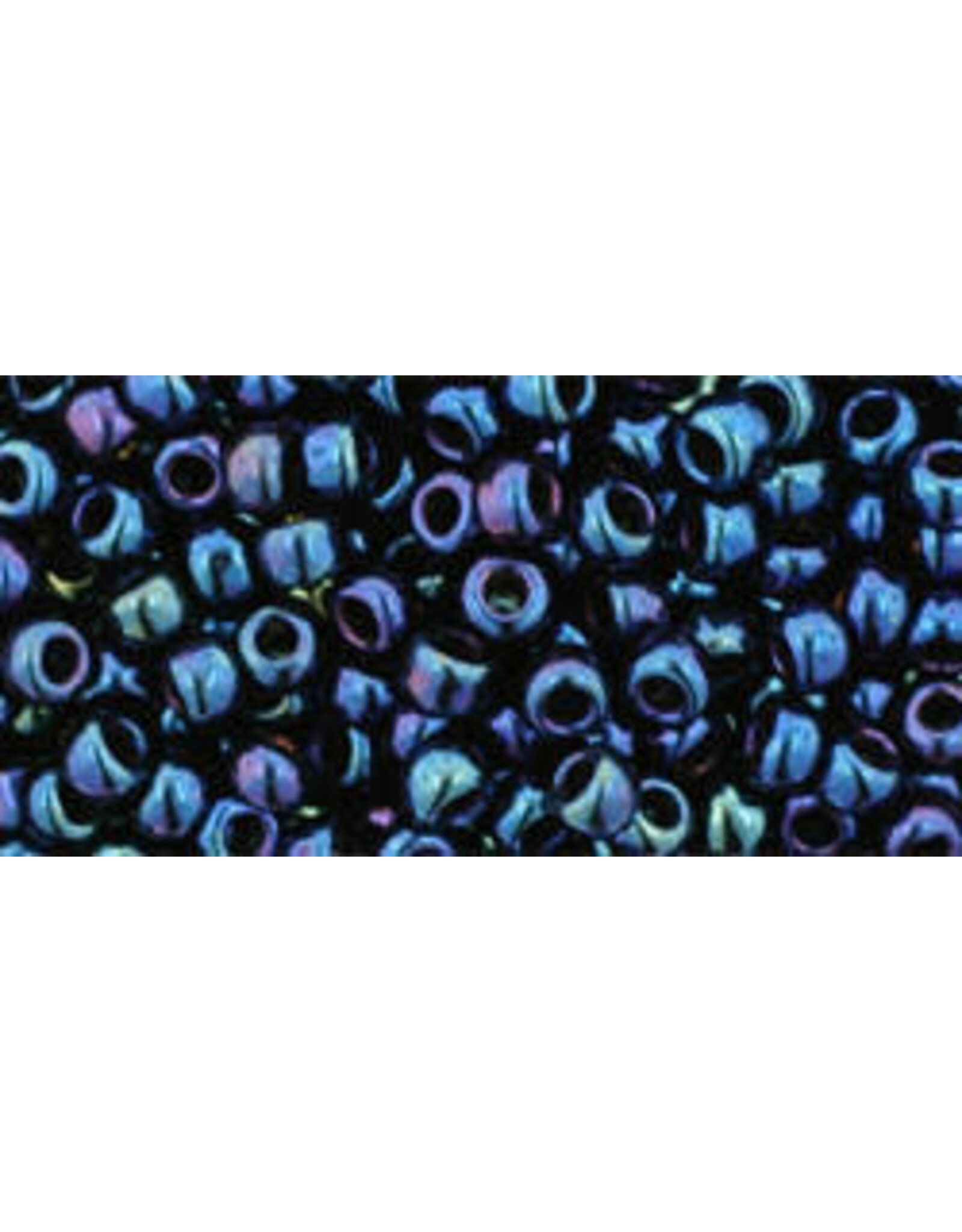 Toho 82 8  Round   40g  Opaque Navy Blue AB