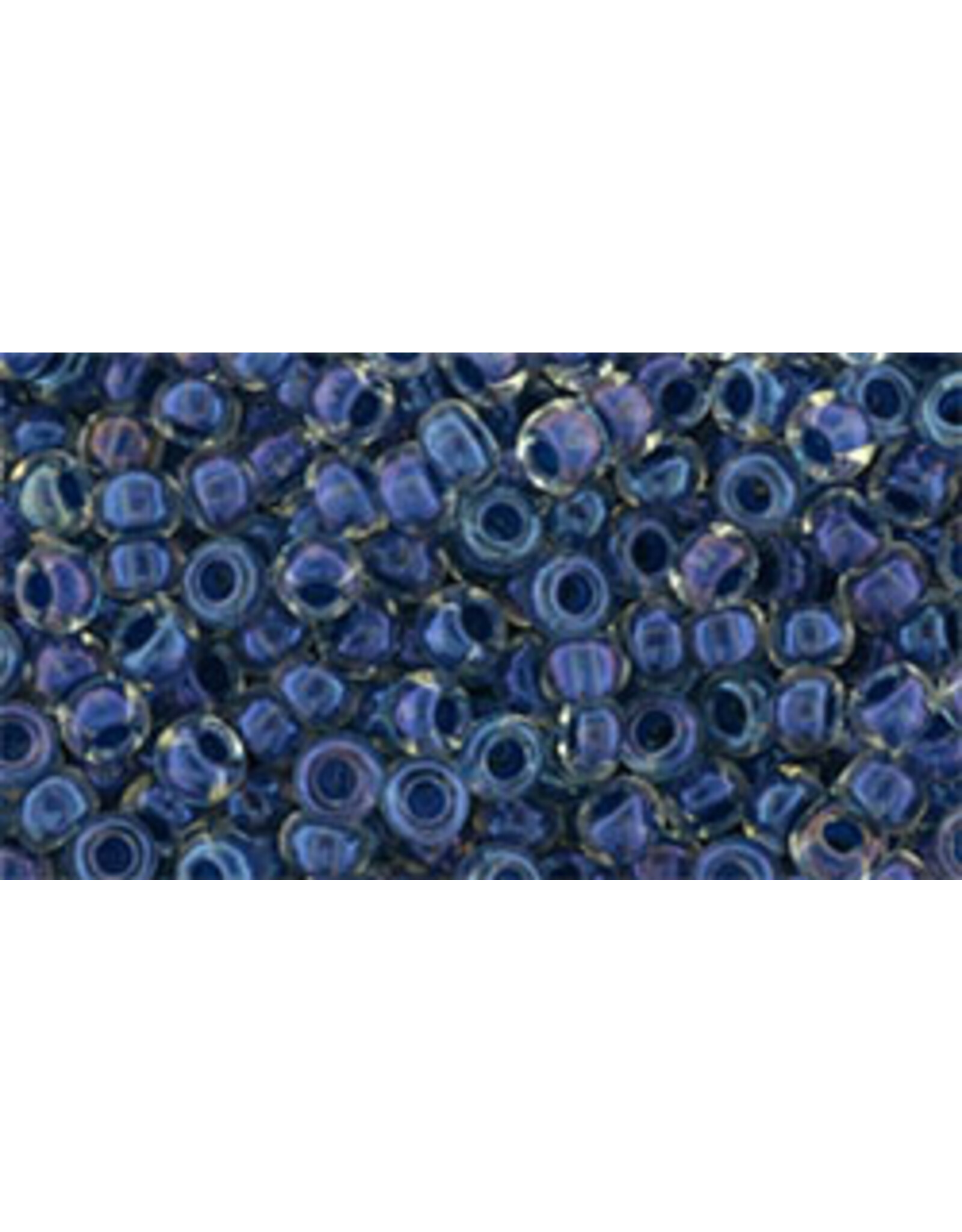 Toho 188 8  Round   40g Clear Lustre Capri Blue c/l