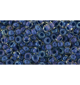 Toho 188 8  Round   40g Clear Lustre Capri Blue c/l