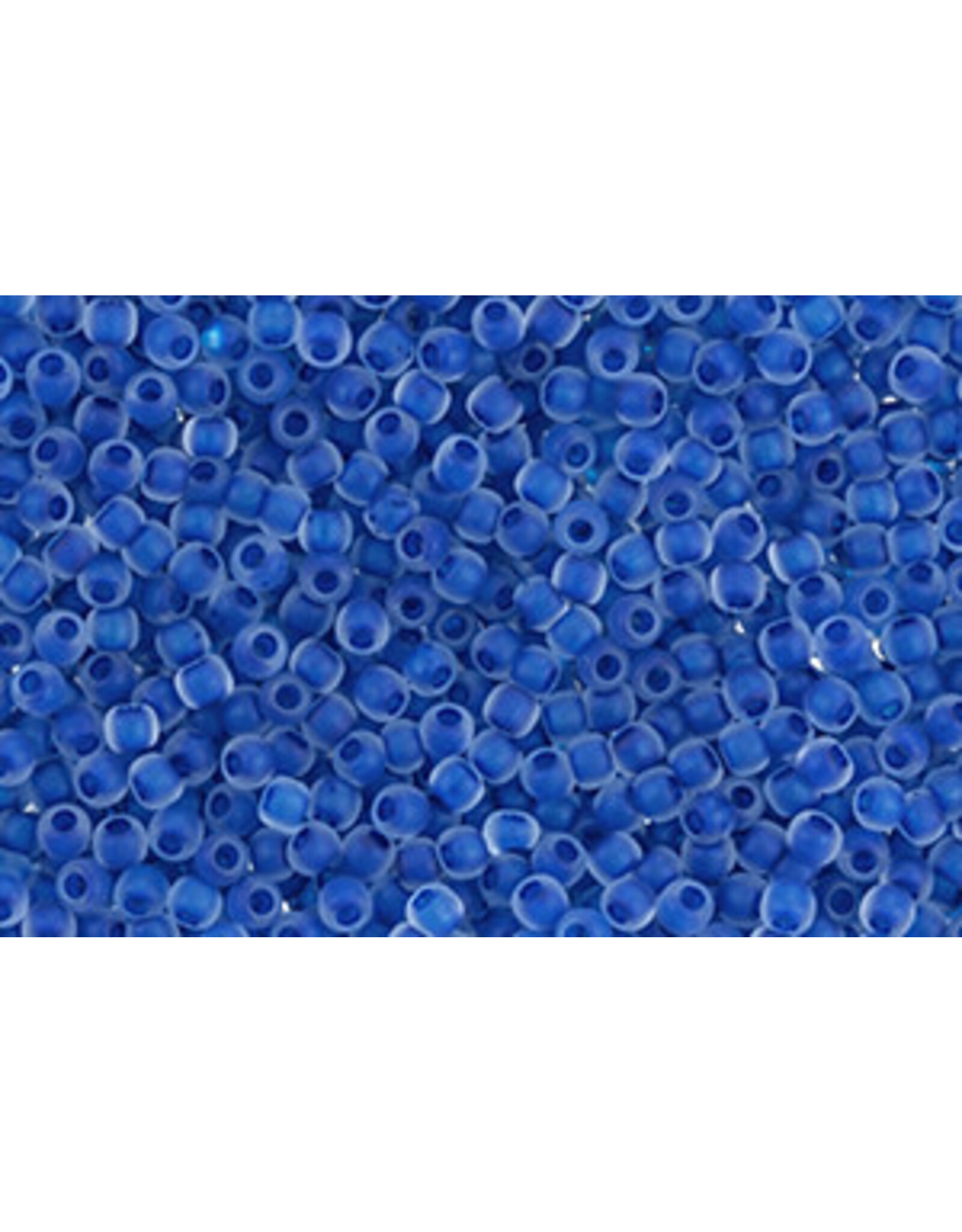 Toho 189fm 8  Round   40g Clear Matte Blue c/l