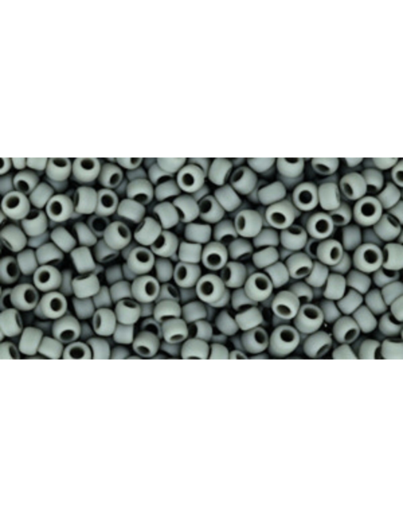 Toho 53df  8  Round  40g  Opaque Dark Grey Matte