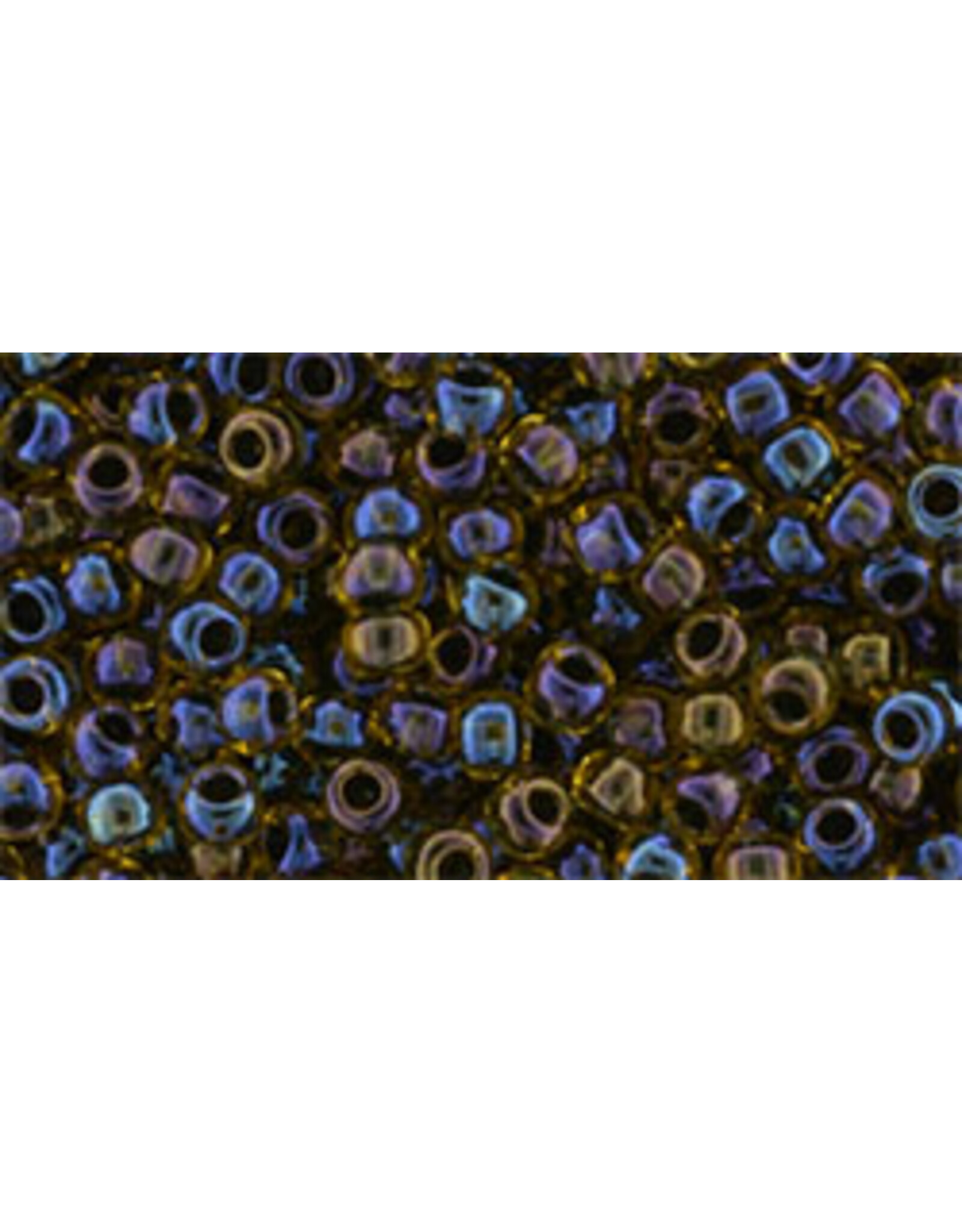 Toho 245  8  Round  40g  Jonquil AB Jet Black c/l