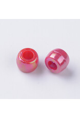 Crow Beads 8mm Opaque  AB Mix x250