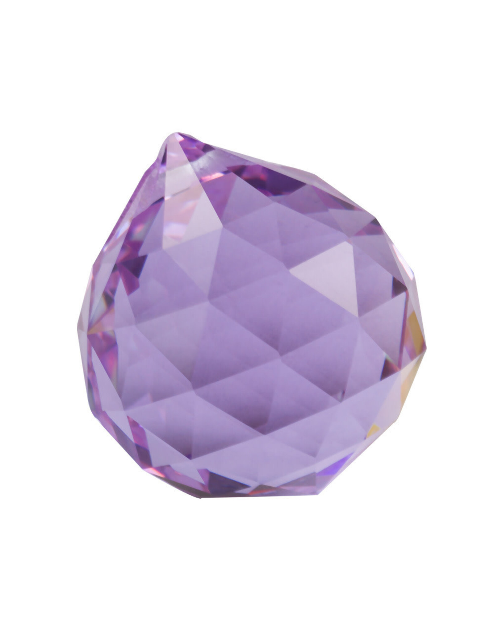 Drop  Purple (dyed) 30mm  x1