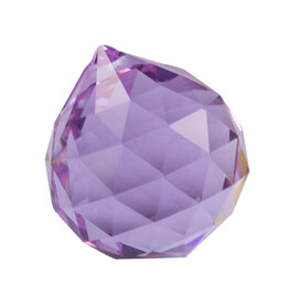 Drop  Purple (dyed) 30mm  x1