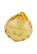 Drop  Light Topaz (dyed) 30mm  x1