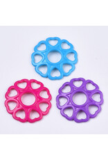 Acrylic Filigree Hearts  33mm  Random Colours  x20