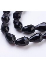 15x10mm  Drop Black  x15