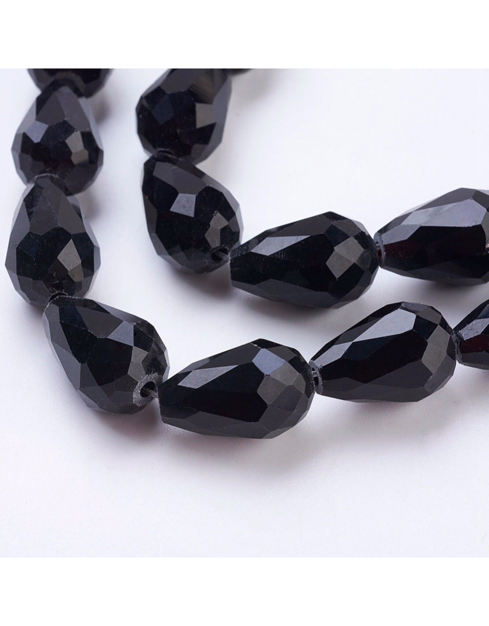 15x10mm  Drop Black  x15