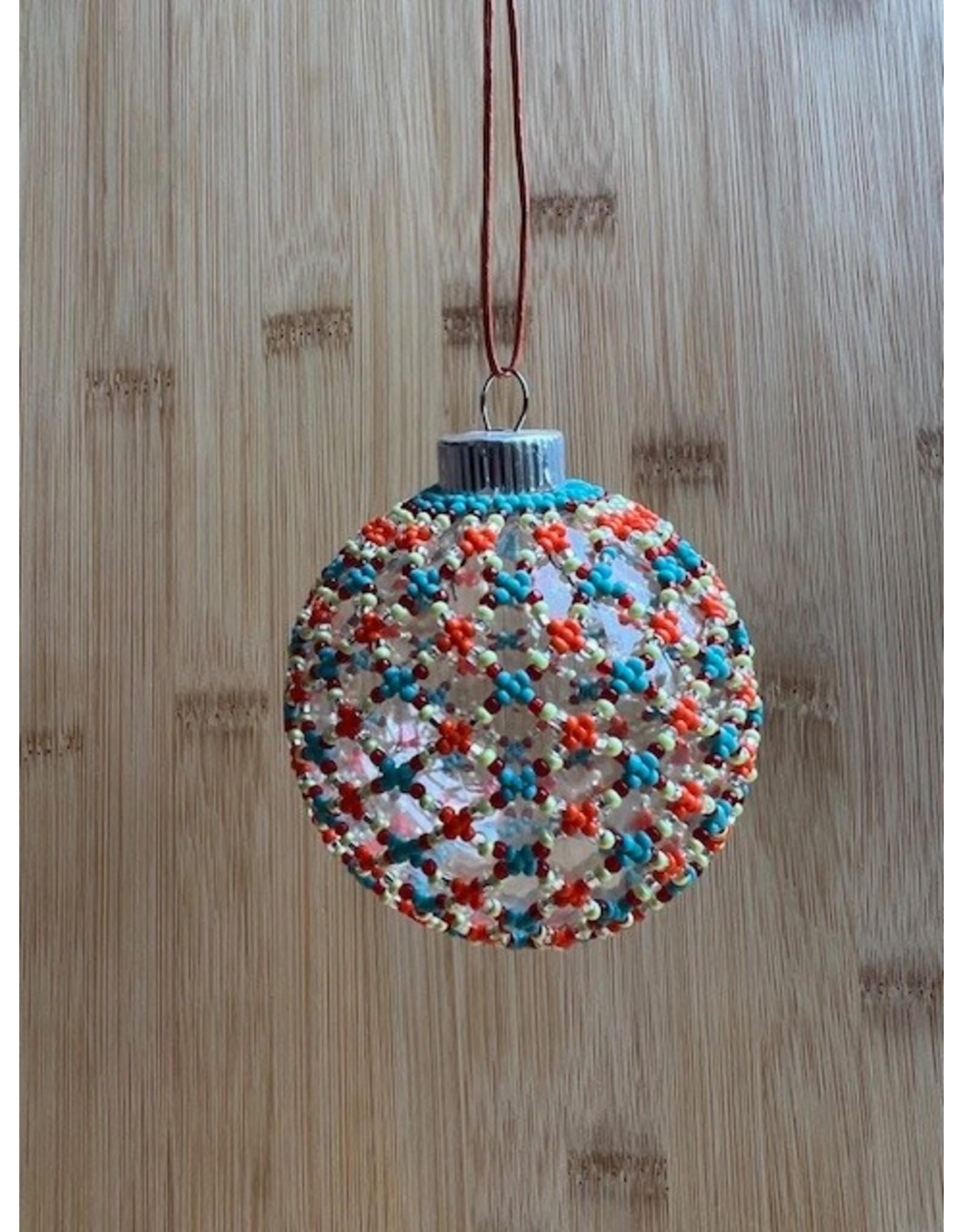 Beaded Christmas Ornament Cover Class #2
