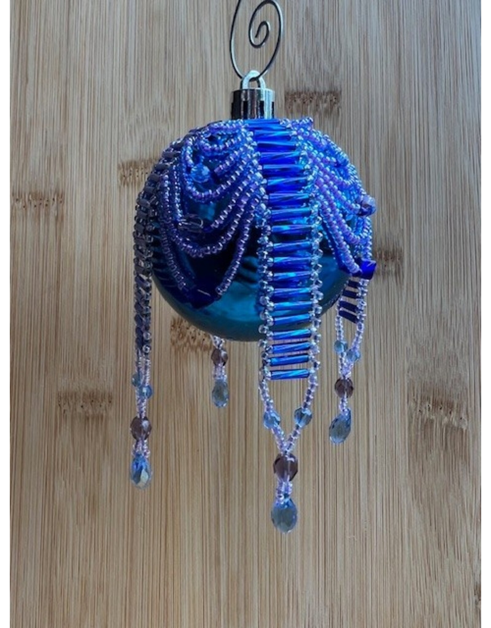 Beaded Christmas Ornament Cover Class #3