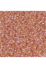Miyuki db54 11 Delica  Clear Peach Orange AB c/l