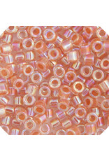 Miyuki db54 11 Delica  Clear Peach Orange AB c/l