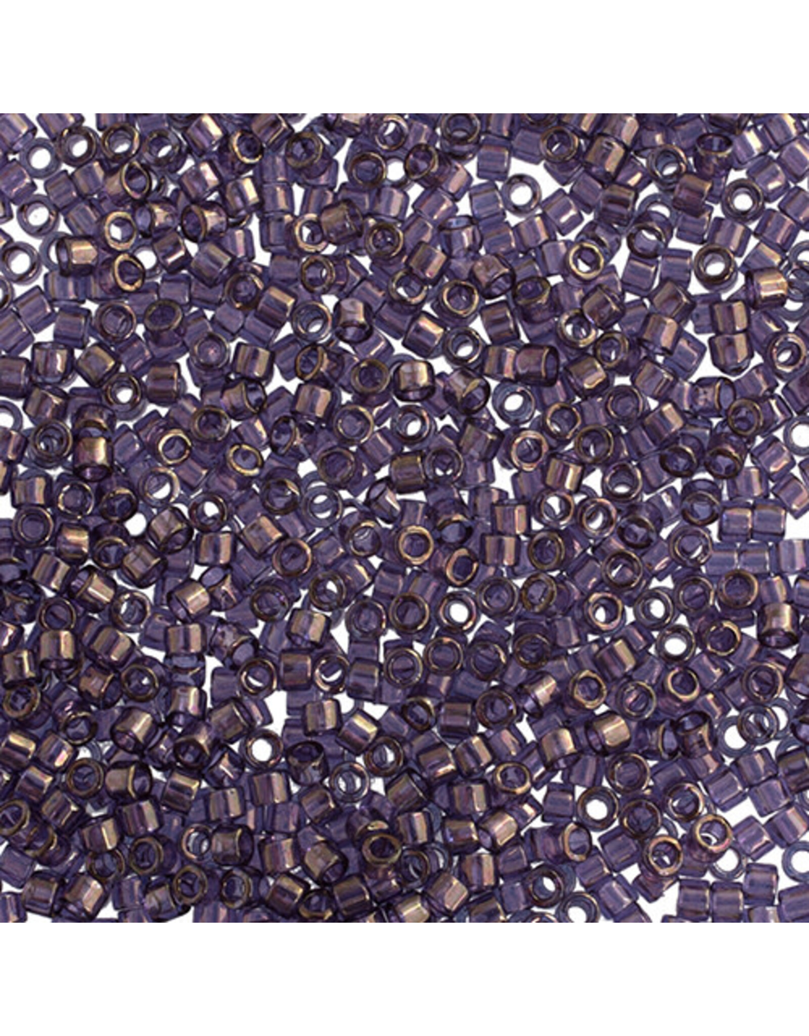 Miyuki db117  11 Delica   Purple Gold Lustre