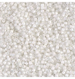Miyuki db66 11 Delica  Clear White AB c/l