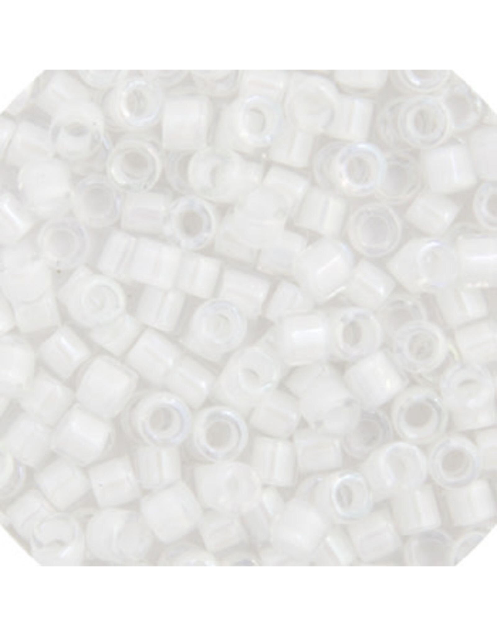 Miyuki db66 11 Delica  Clear White AB c/l