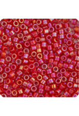 Miyuki db162 11 Delica  Opaque Red AB