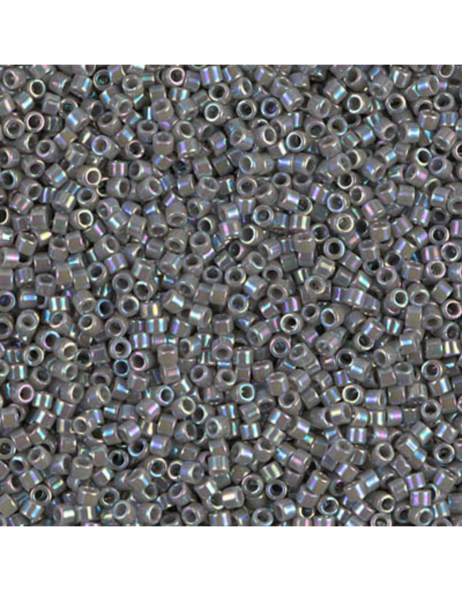 Miyuki db168 11 Delica  Opaque Grey AB