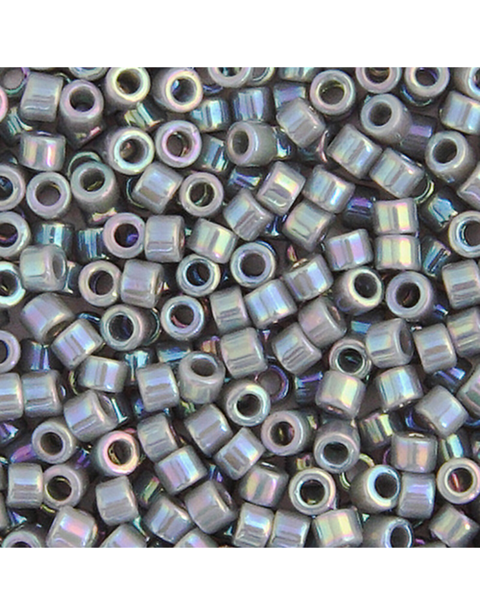 Miyuki db168 11 Delica  Opaque Grey AB