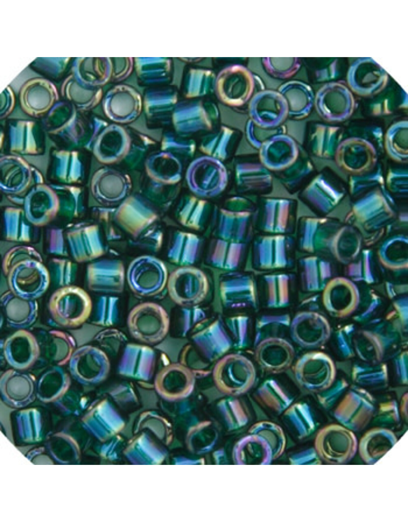 Miyuki db175 11 Delica  Transparent Green  AB