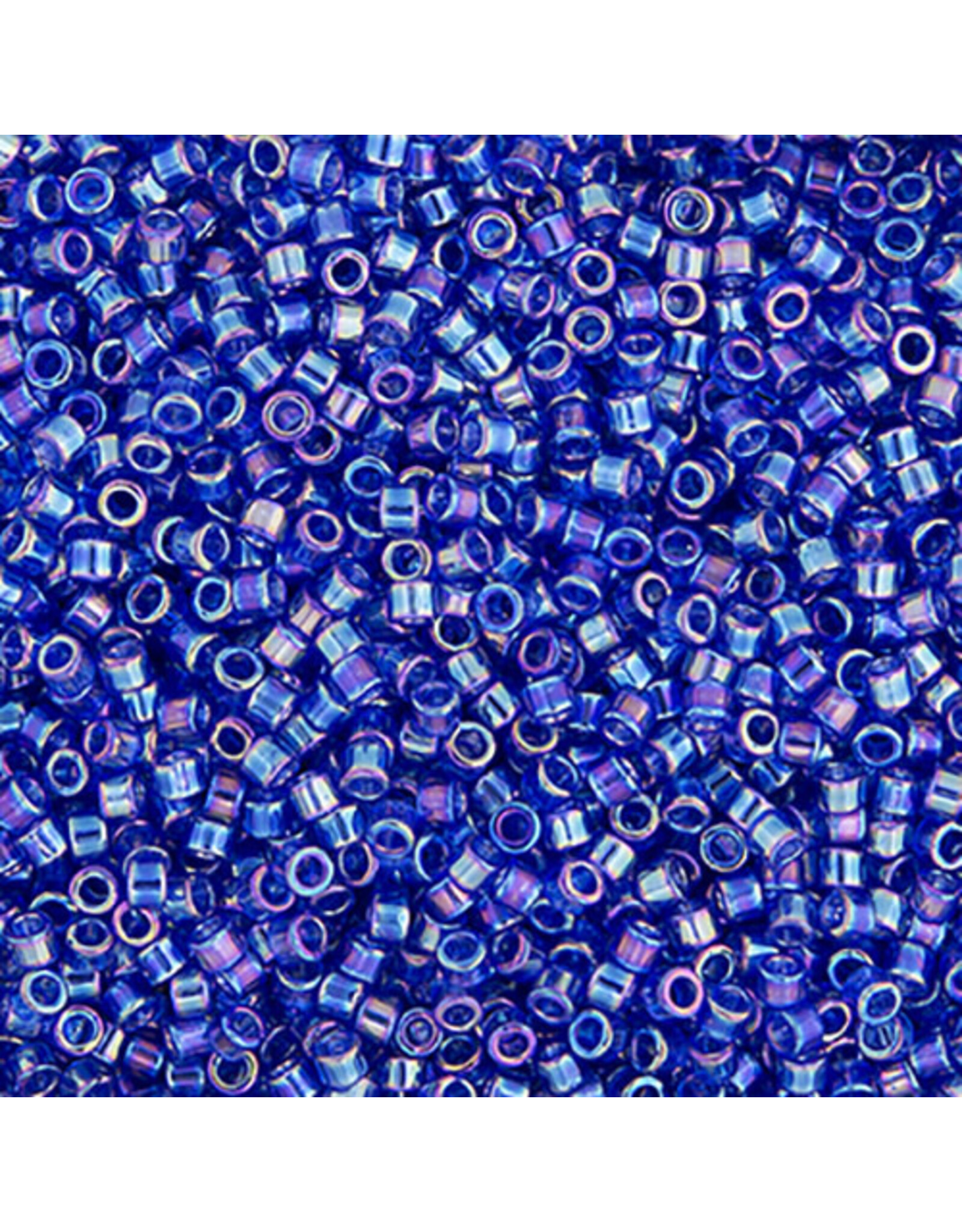 Miyuki db178  11 Delica  Transparent Cobalt Blue AB